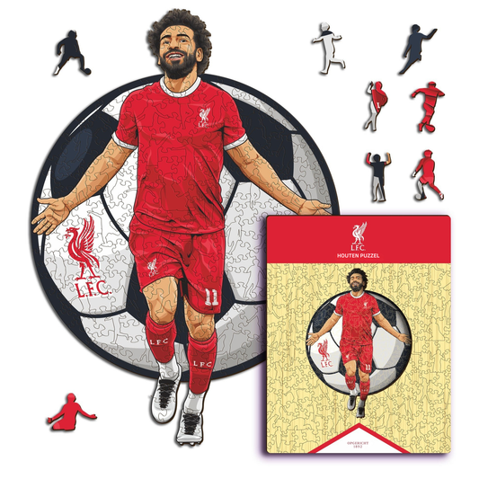 Mohamed Salah - Houten puzzel