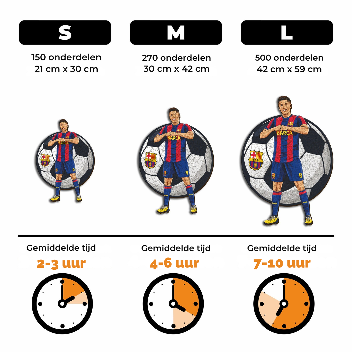 Robert Lewandowski - Houten puzzel
