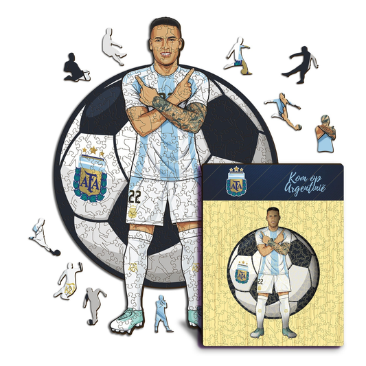 Lautaro Martinez - Houten puzzel